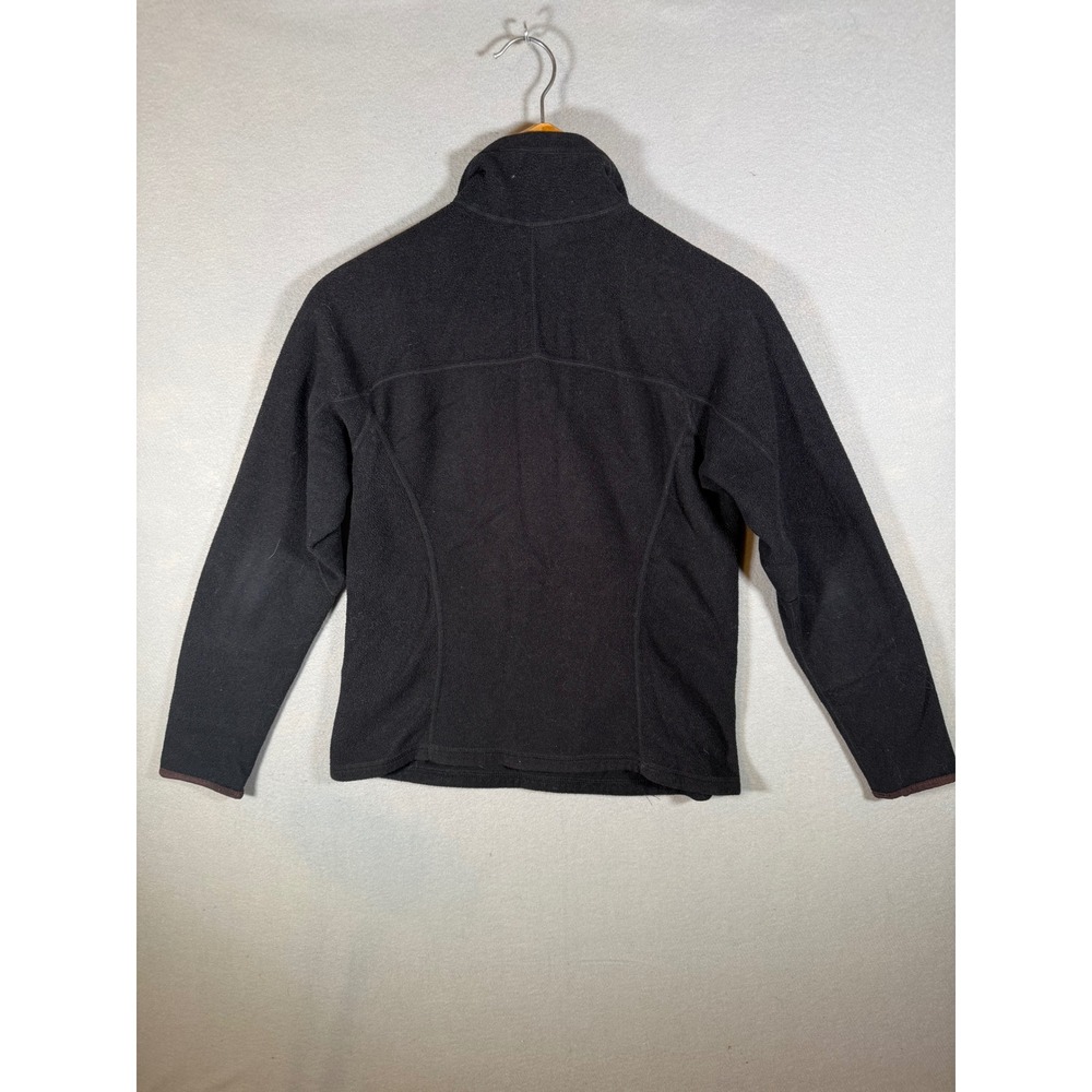 Patagonia Synchilla Fleece Quarter Zip Pullover Black Womens S Gorpcore 25741 F7 - Picture 2 of 7